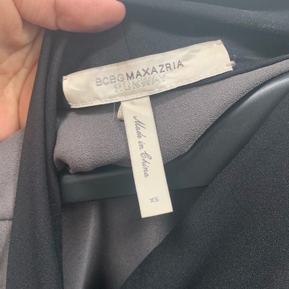 BCBG runway geometric cut out top wrap - Picture 6 of 8